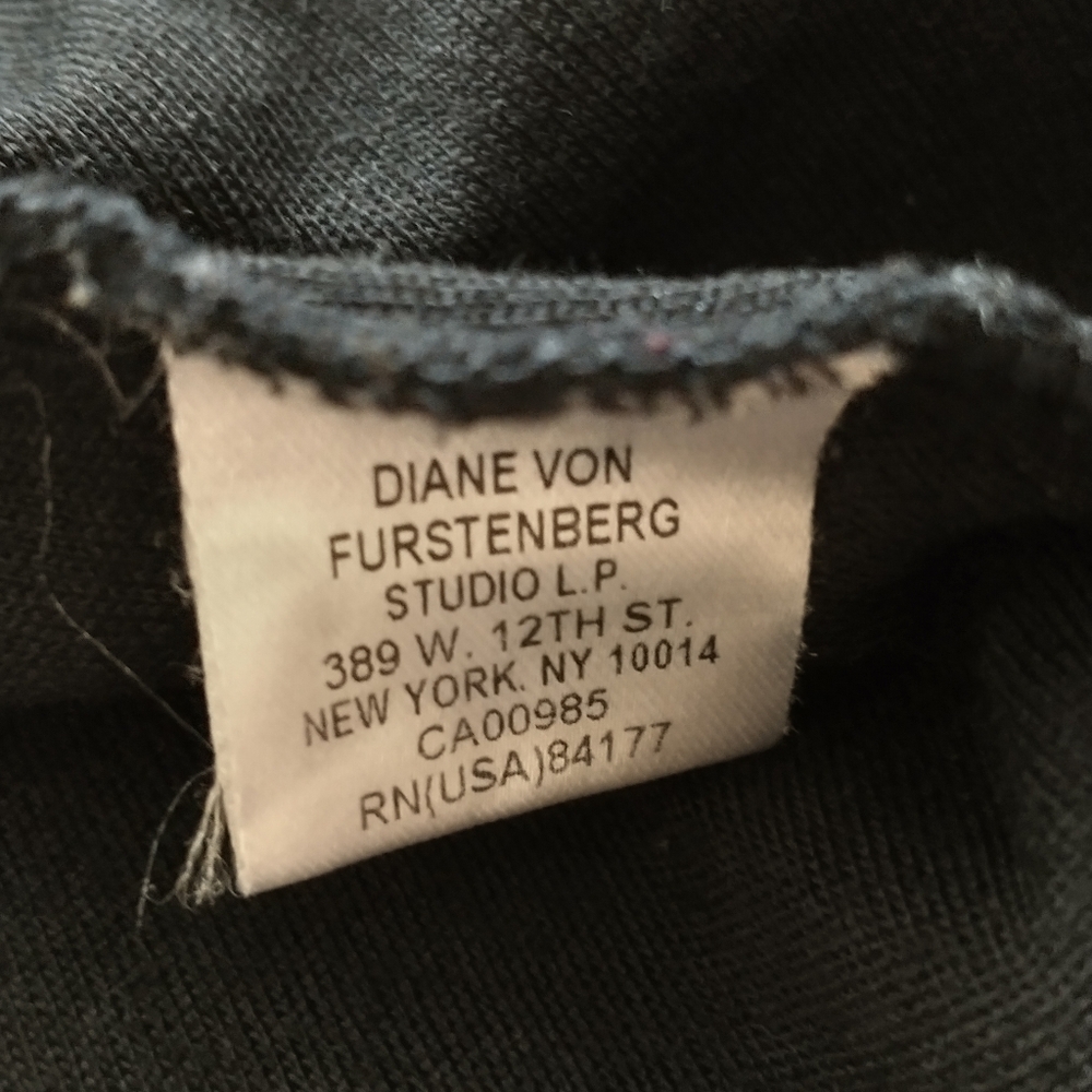 Diane Von Fursteberg wool puff sleeve midi sweater dress 10 - Picture 8 of 10